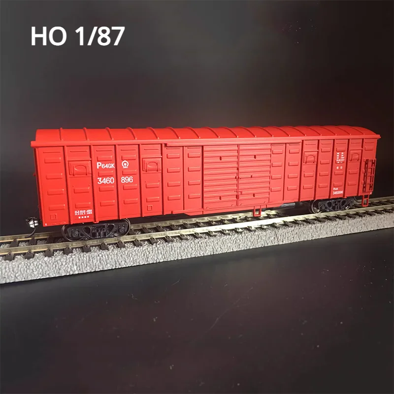 1 Unidade de vagão Ferroviário modelo de vagão de trem CMR HO 1/87 P64/P65 boxcar colecionável brinquedo de presente
