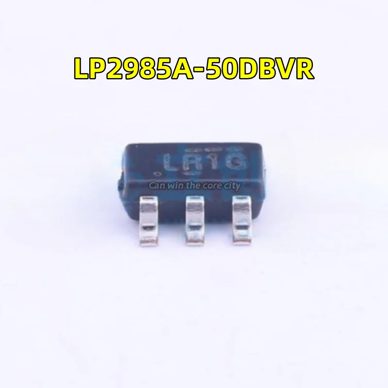 100 PCS / MONTE Novo LP2985A LP2985A-50 DBVR Tela LR1G Patch SOT 23-5 de Baixa Pressão Diferencial Estabilizador de chip