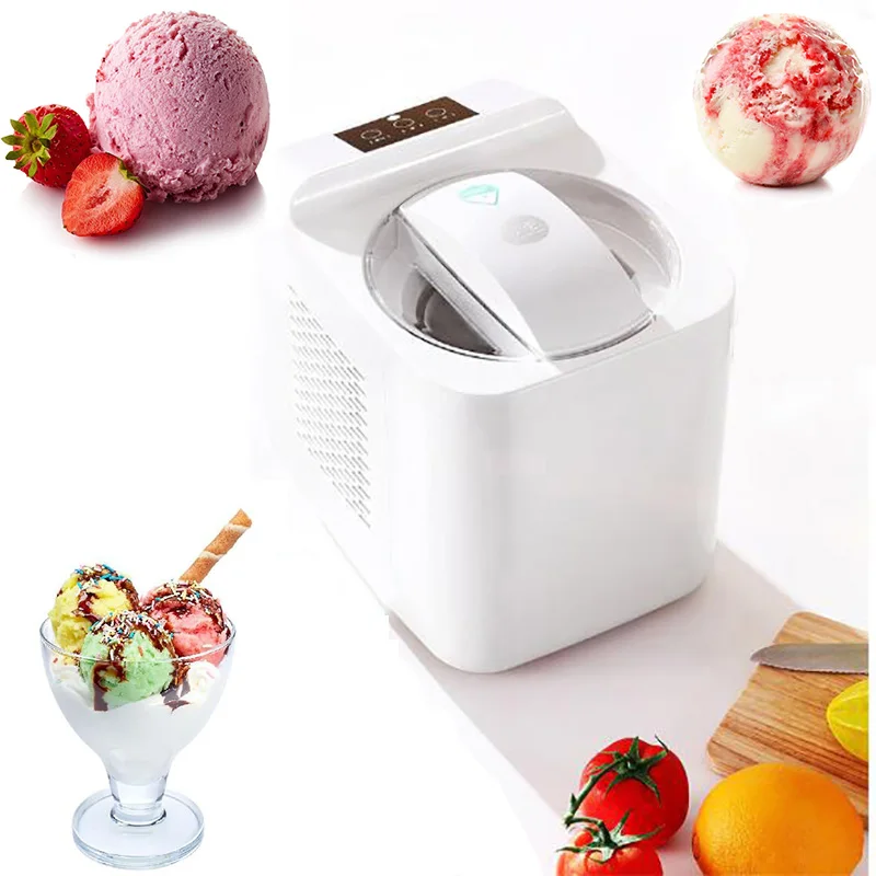 1000ml Macia Rígido de sorvete italiano Maker Máquina Doméstico, Comercial Automático Completo Sorbet de Frutas de Sobremesa de Iogurte máquina de Gelo