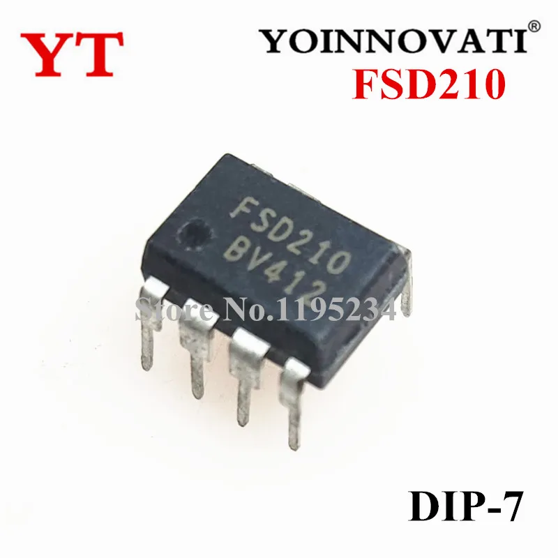 100pcs/monte FSD210 DIP-7 IC Melhor qualidade