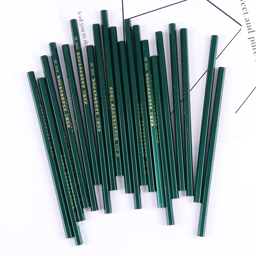 10PCS desenho a Lápis Lápis de Desenho de Teste para Crianças de Madeira Hexagonal Não-Tóxico Aluno para o Exame de Lápis Para as Crianças a Escrever o Presente