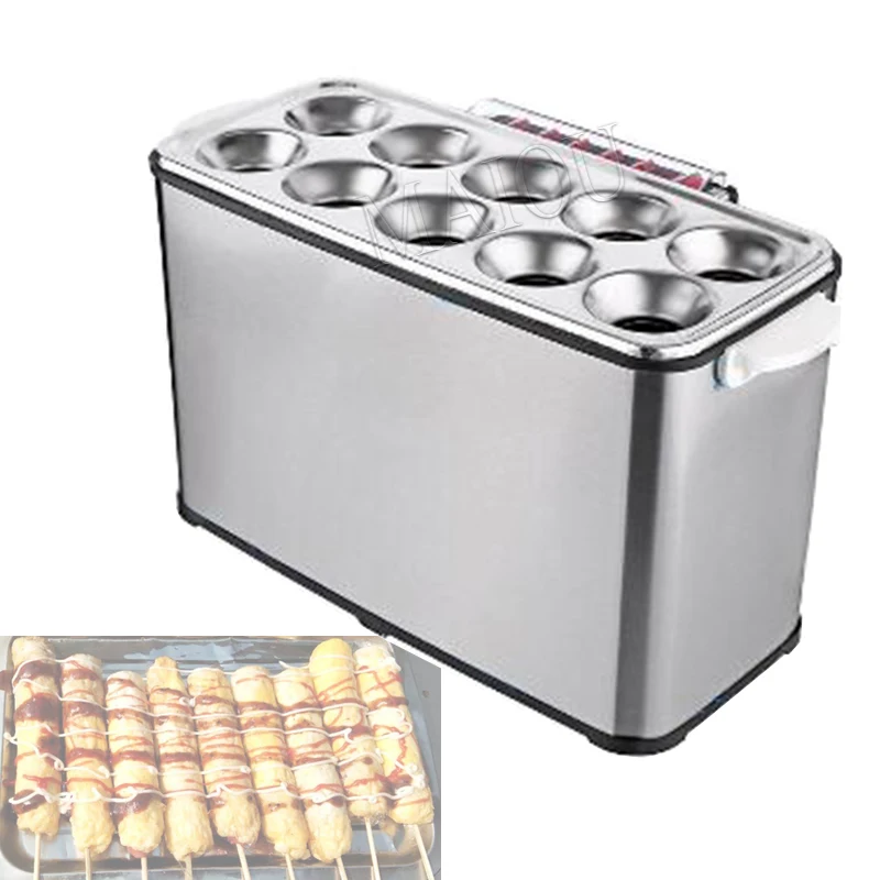 110V/ 220V Elétrica Automática de Rolo de Ovo Maker Omelete de Salsicha pequeno-Almoço Máquina Fogão do Ovo Ovo Caldeira DIY Ovo Maker