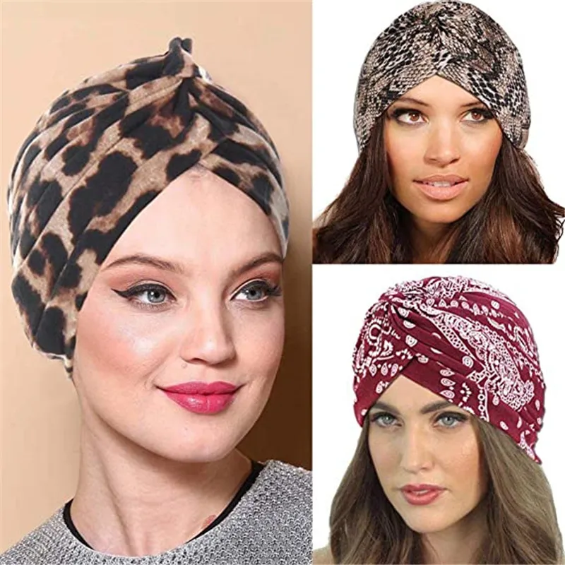 2021 Nova Dobra Macio, Elástico África Hijab Caps Muçulmano Envolver A Cabeça Turbante Índia Chapéu De Flores Headtie Quimio Bonnet Pronto-A-Vestir