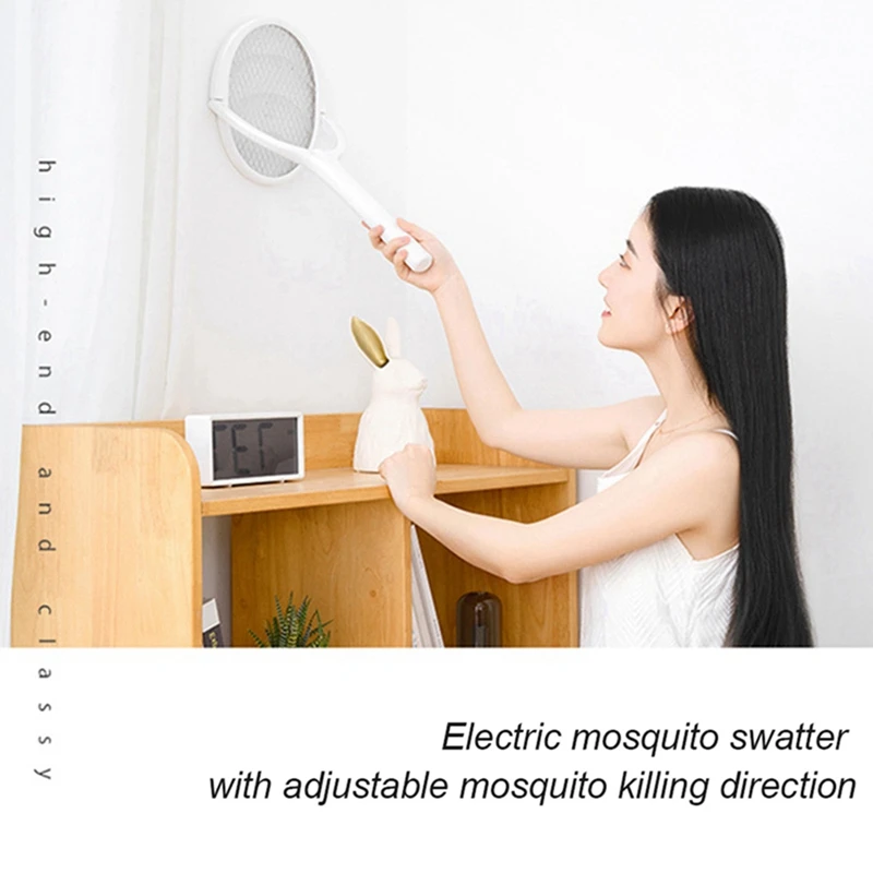 3500V 5In1 Mosquito mata-moscas Lâmpada Multicunctional moscas Mosquito Voar Bastão Elétrico Recarregável USB