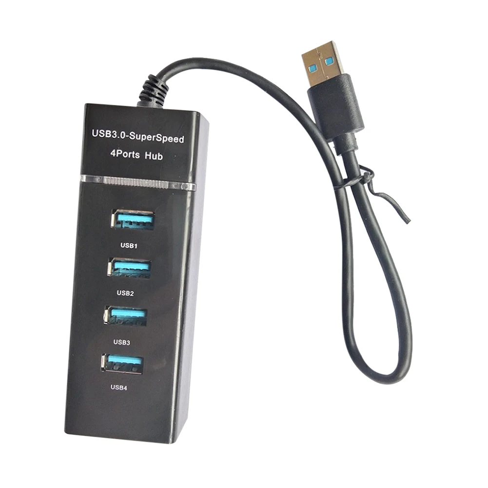 4/7 Port Hub USB 3.0 de Alta Velocidade Multi USB Splitter USB Expansor de Adaptador USB 3.0 Hub Para a área de Trabalho do PC Computador Portátil Acessórios