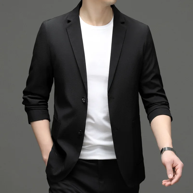 5071-2023 Homens de terno terno primavera novo profissional de negócios dos homens jaqueta de terno casual versão coreana do terno