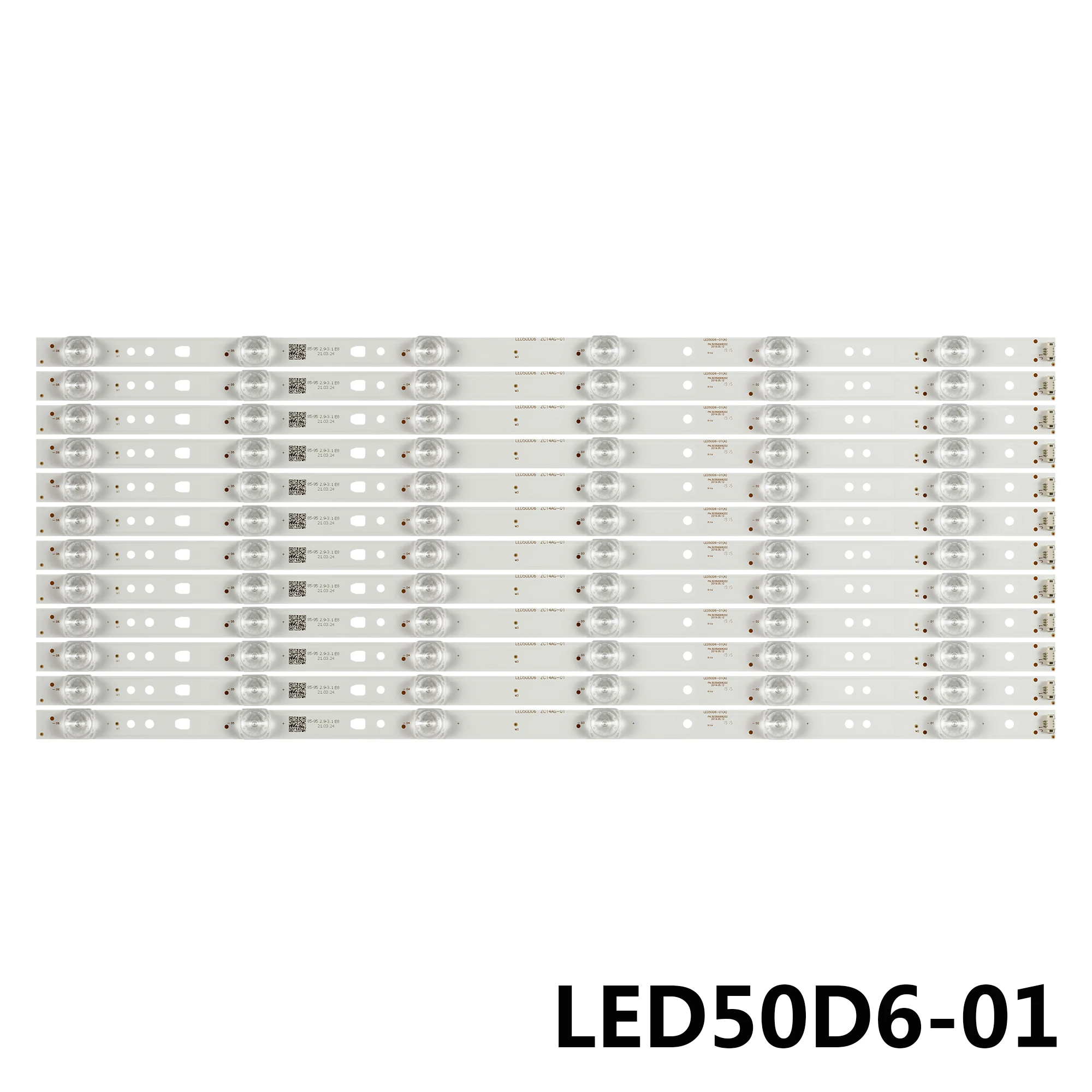 5set Novo 6LED 495mm retroiluminação LED strip para LE50A7100L LED50D6-ZC14-01(UM)(UM)30350006202 30350006201 30350006205 V500HJ1-PE8