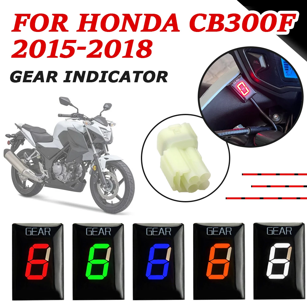 Acessórios da motocicleta Indicador de marcha Medidor de Ecus a Montagem Direta do monitor de Velocidade Para Honda CB 300 F CB 300 CB300 F CB300F 2015 2016