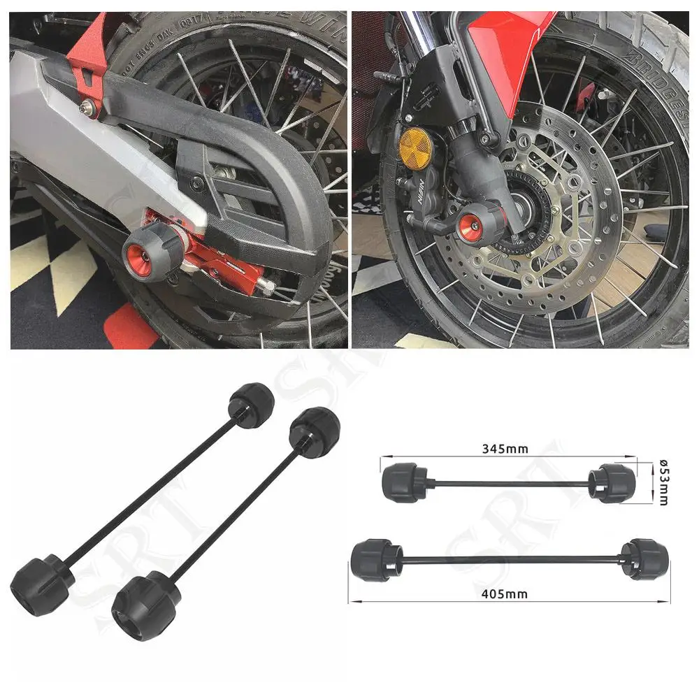 Ajuste Para Honda XADV X-ADV 750 Acessórios da Motocicleta Eixo da Roda Anti-colisão controles Deslizantes Protetor de Falha Kit XADV750 2017-2021