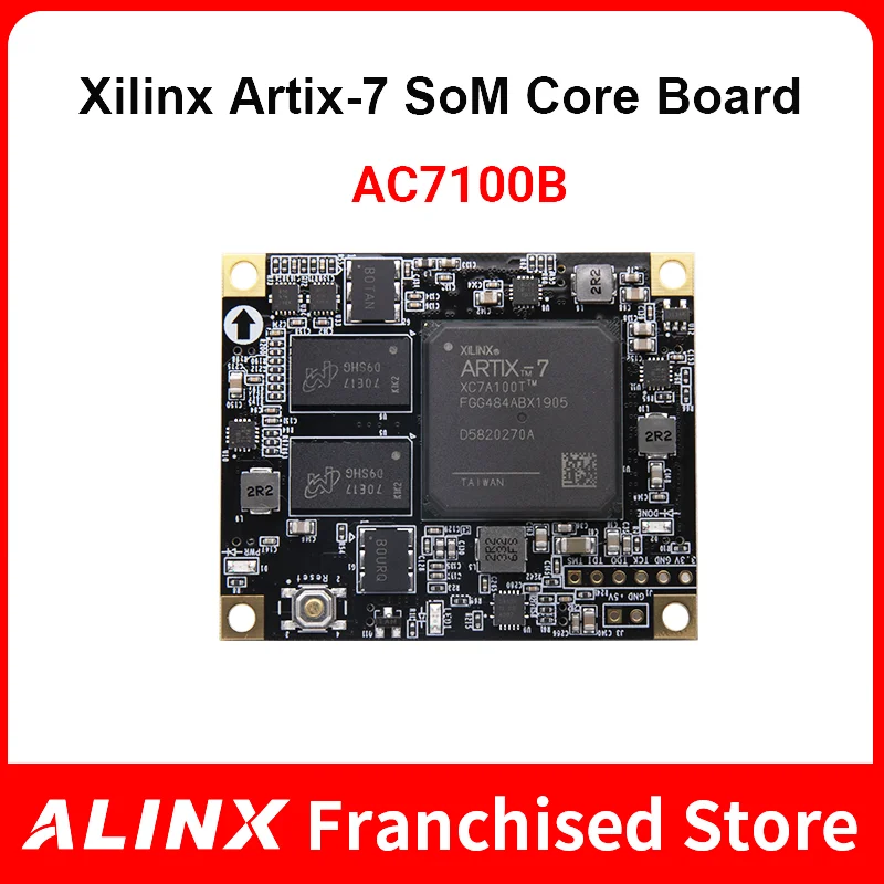 ALINX SoM AC7100B: XILINX Artix-7 XC7A100T FPGA da Placa do Núcleo de Grau Industrial Módulo