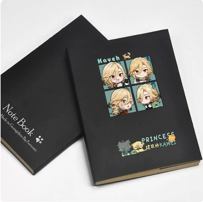 Anime Genshin Impacto Kaveh Diário Caderno Escolar De Papel Agenda Horário Planner Caderno De Presente Para As Crianças Cadernos De 1780