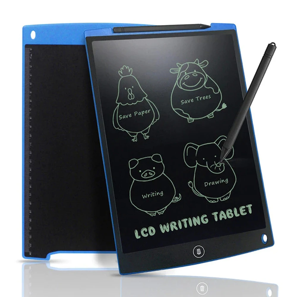 Apagável LCD Escrever Gráficos Tablet Notespad 8.5/10/12 Polegadas de Desenho da Placa de Tela Colorida Caneta de Brinquedos Educativos Para Crianças