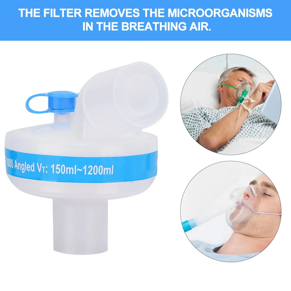 Artificial Nasal Composto De Filtro Molhado Permutador De Calor Da Máquina De Respiração Anestésico Máquina Filte Bactérias Médica Acessórios