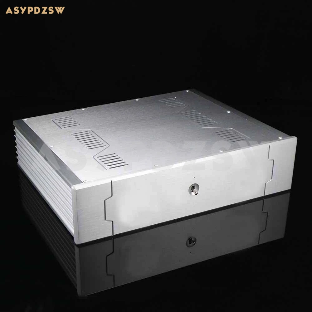 BZ4310C gabinete de Alumínio pré-amplificador de chassis de amplificador de Potência de caso/tamanho da caixa de 430*105*340 mm