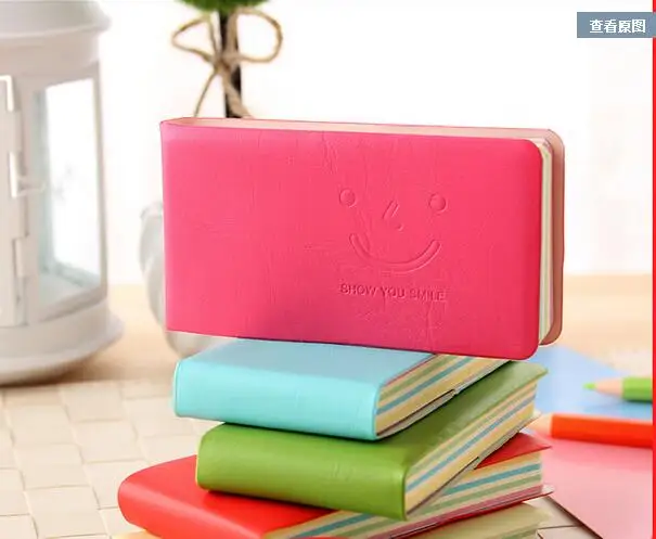 caderno de páginas a cores Mini Portátil fácil de transportar frete grátis