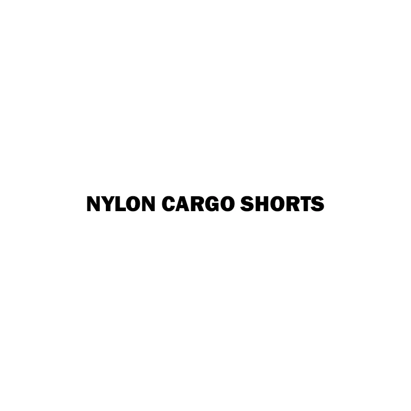 CARGA SHORTS DE NYLON