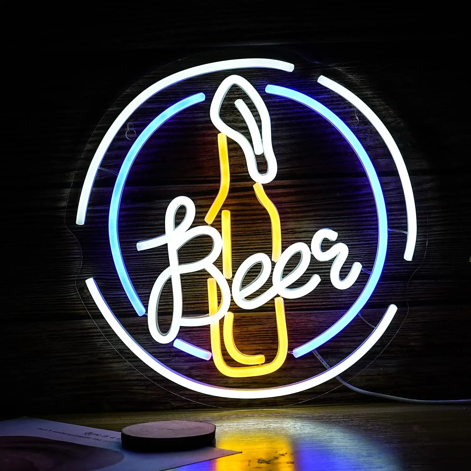 Cerveja Sinal de Néon do Diodo Loja Bar Restaurante Hotel Decorativo de Luz de Néon Quarto de Parede Cozinha Decoração Personalizada Luz da Noite USB