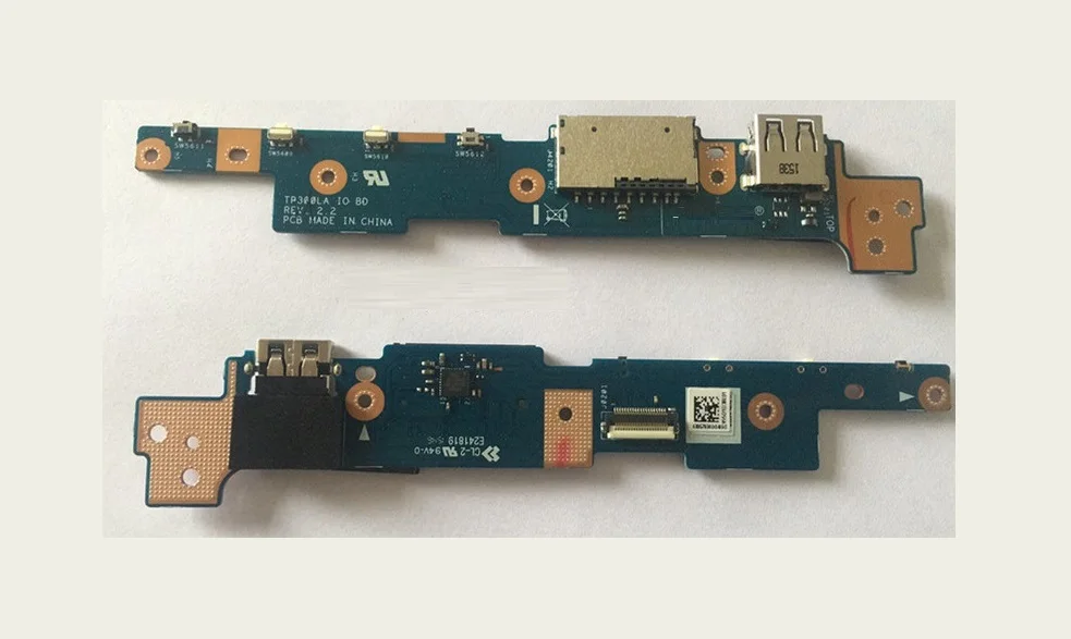 Chave de alimentação Botão de e / s USB Cartão SD Conselho Para ASUS Q302 Q302L Q302LA Q302U Q302UA TP300 TP300L TP300LA TP300LD TP300LJ