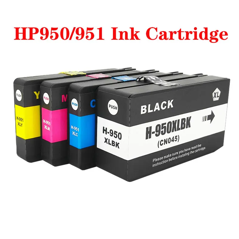 Compatível para HP 950XL 951XL HP950 cartucho de tinta 950 951 Officejet Pro 251dw 276dw 8615 8616 8625 Impressora