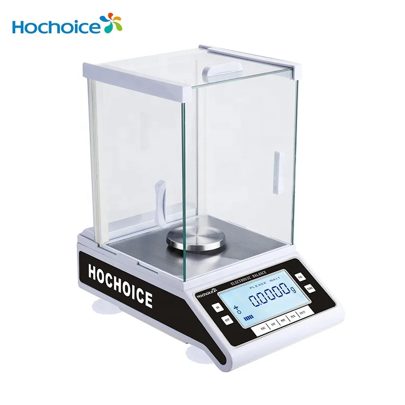 De 0,0001 g 0,1 mg 1mg de precisão de laboratório digital balanças de pesagem eletrônico sensível balança analítica