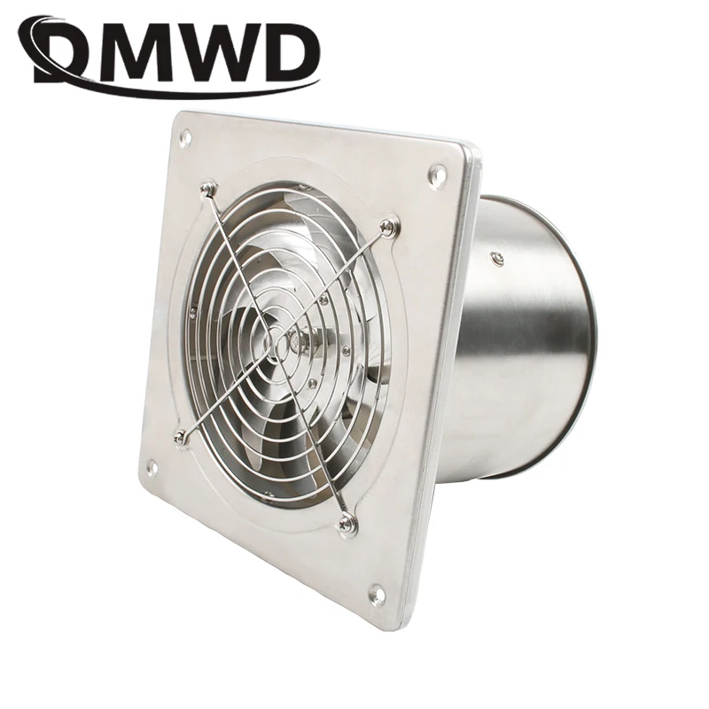 DMWD 6 Polegadas Janela de Parede de Tubo de Ventilação de Exaustão do Ventilador de Arrefecimento do Ar no Duto do Ventilador Wc, casa de Banho Cozinha Extrator de 6