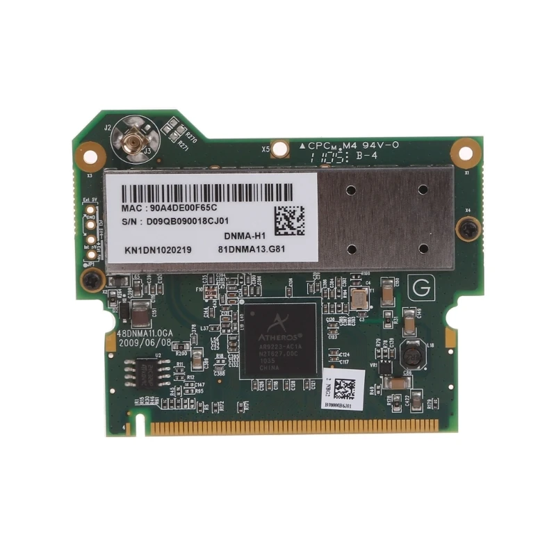 DNMA H1 AR9223 Alta Velocidade wi-Fi Cartão de Adaptador de Rede wi-Fi 2x2 Mini-PCI módulo para Computador PC