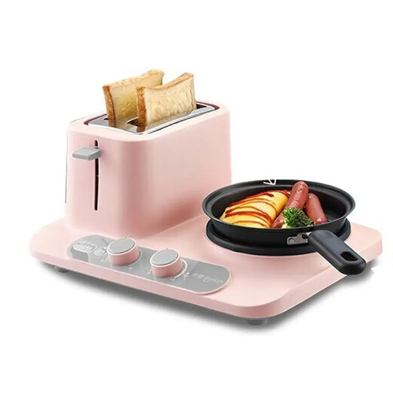 Donlim máquina de pão torradeira multi-propósito pote multi-função pote pequeno-almoço sanduíche máquina de pão de frigideira ovo cozido