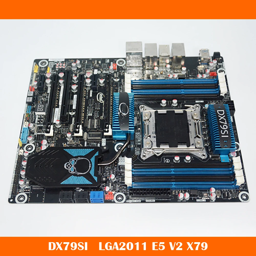 DX79SI Para Intel LGA2011 Apoio E5 V2 I7 3960X CPU, placa-Mãe X79 Funcionar bem Rápido de Alta Qualidade Navio