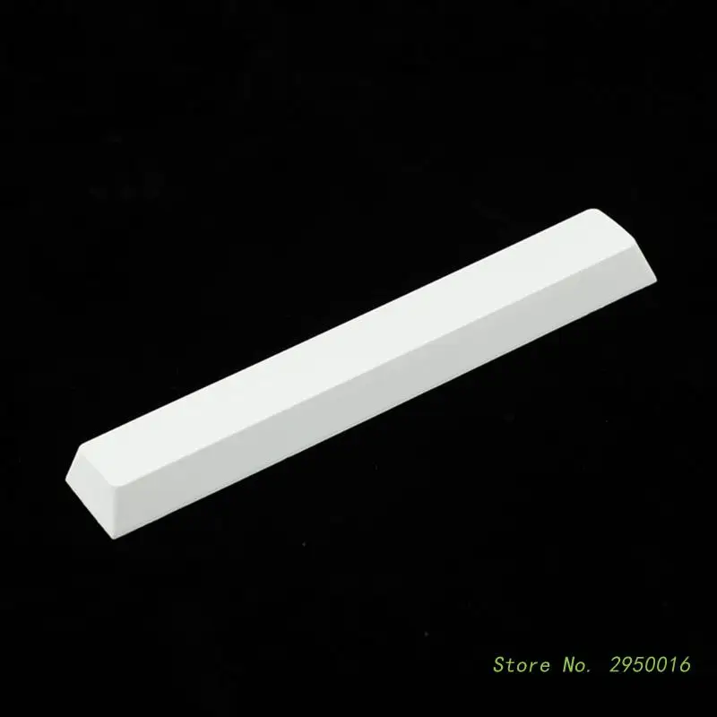 Elegante Branco barra de Espaço Keycaps Teclados Mecânicos Personalizado 6.25 U tecla cap Resistente ao Desgaste PBT Material barra de Espaço KeyCaps