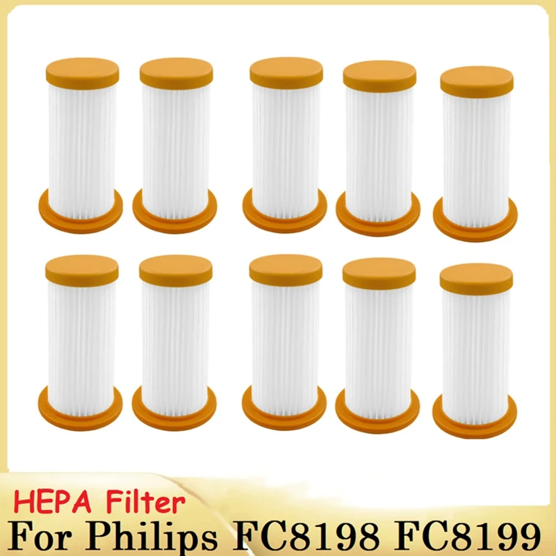 Filtro HEPA Para FC8198 FC8199 Aspirador de Alta Eficiência, Filtro de Substituição, Acessórios, Filtros de Pó