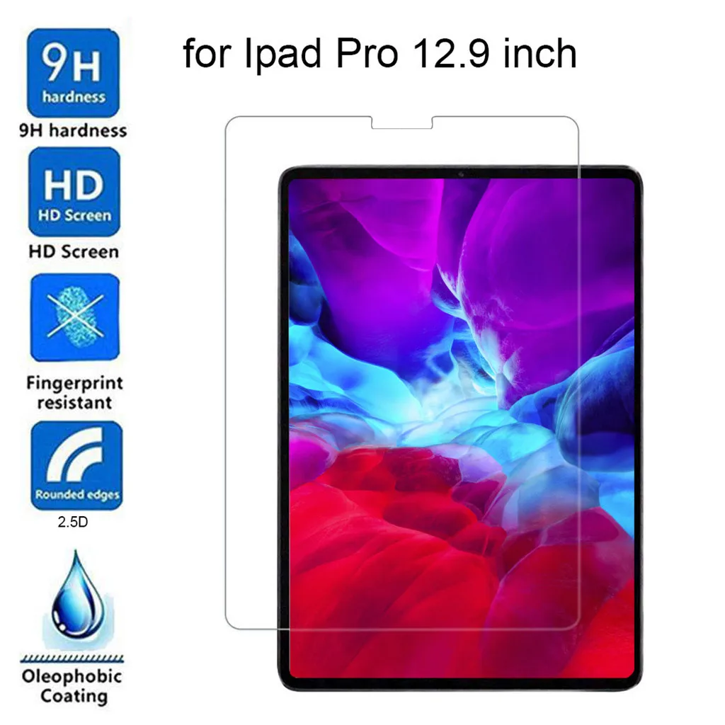Fire Hd 10 Tablet Carregador Protetor Filme Polegadas 2Pcs 9H Vidro De 12,9 Tela do Ipad para o Pro 2020 compatível com HD Para o Ipad 2 Capa