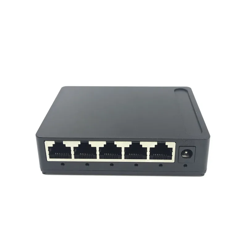 Fábrica do OEM Tomada de Marca 5 portas Gigabit Ethernet Switch barato comutadores de rede de 10/100/1000mbps-NOS a UE plug interruptor combinada de lan
