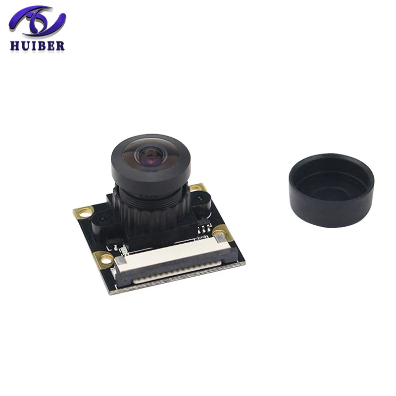 HBVCAM OV5647 Módulo de Câmera de 5MP 160 Graus olho de peixe, Grande angular Para o Raspberry Pi 3/4