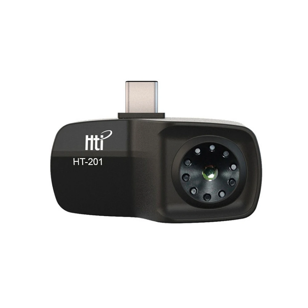 HTI Câmera Térmica HT-201 Infravermelho Térmico do Gerador de imagens de Telefone do Suporte de Vídeo e Gravação de Imagens para Android-Tipo C