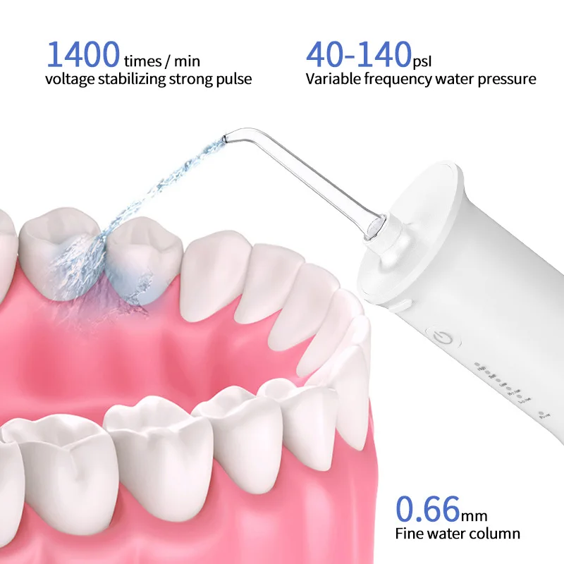 Irrigador Oral Dental Irrigantes Ultra-sônico Portátil Dentes Oral Lavador de água, escolha de Dentes de água limpa flosser