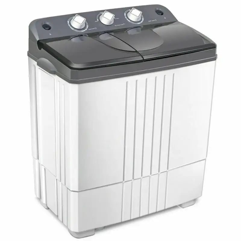 kg Capacidade da máquina de lavar Portátil de Lavar roupa Compacto Twin Tub