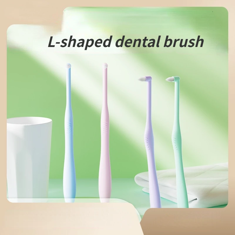 L em forma de Escova Interdental Ortodôntico Cerdas da Escova de dentes e Fio Dental os Dentes de Ferramentas de Limpeza Portátil Descartável de higiene Bucal