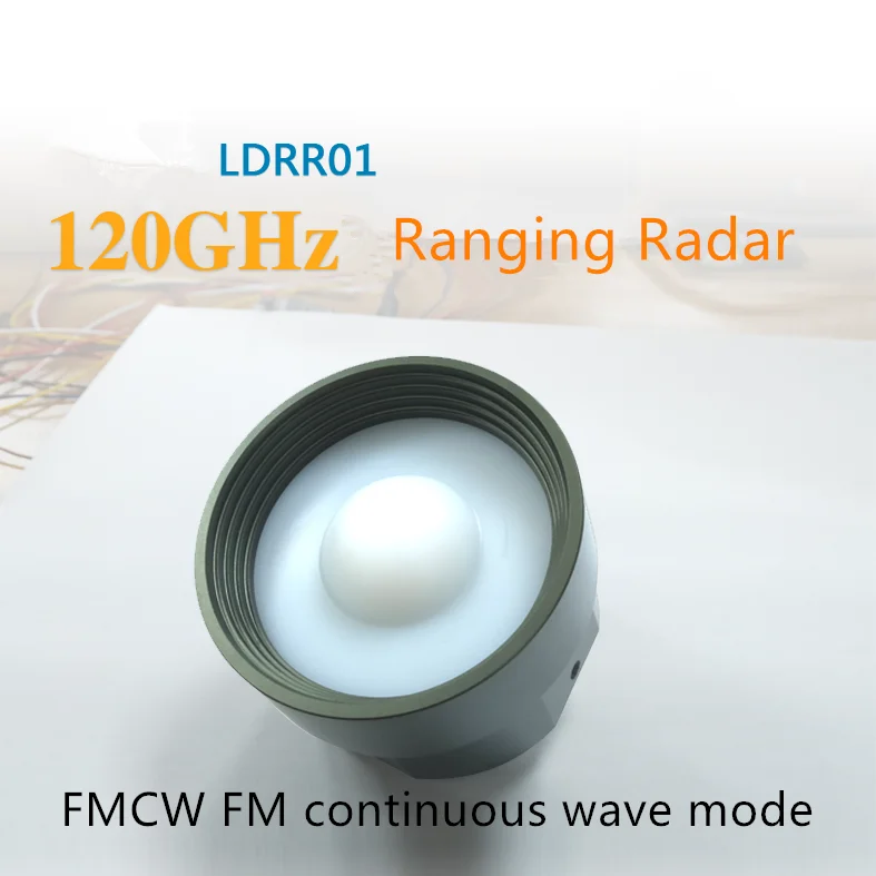LDRR01 e LDRR03 usa FMCW frequência modulada por onda contínua de modo variando de radar longitudes de onda do radar de 20 m 120GHz