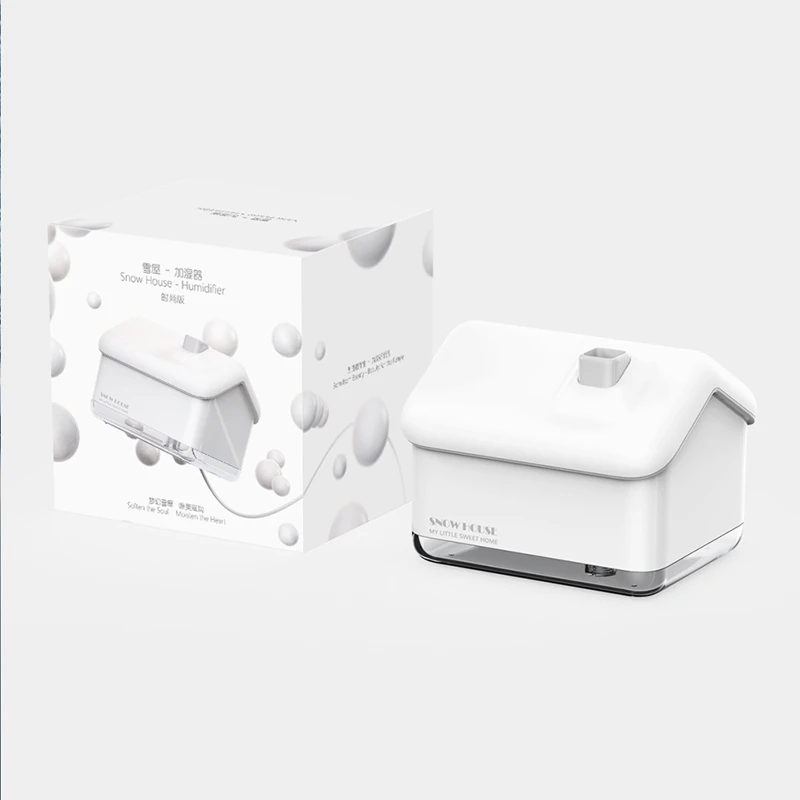 Mini Neve Casa Pequena Humidificador do Ar USB Nevoeiro Quarto Criativa de Presente de Natal Umidificador