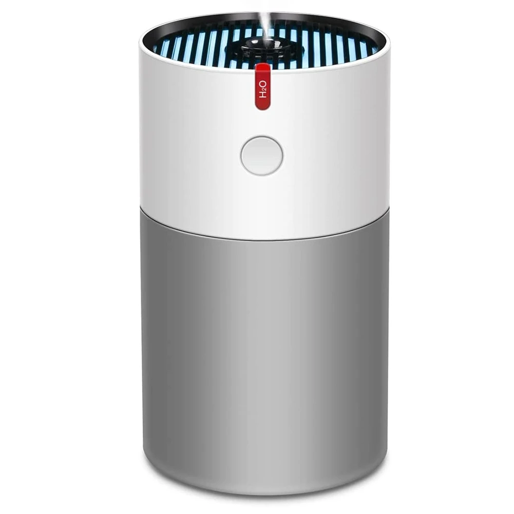 Mini Umidificador Portátil da área de Trabalho do Umidificador, Refrogerador de Ar, Desligamento Automático Silencioso Umidificador para Casa, Planta, Quarto