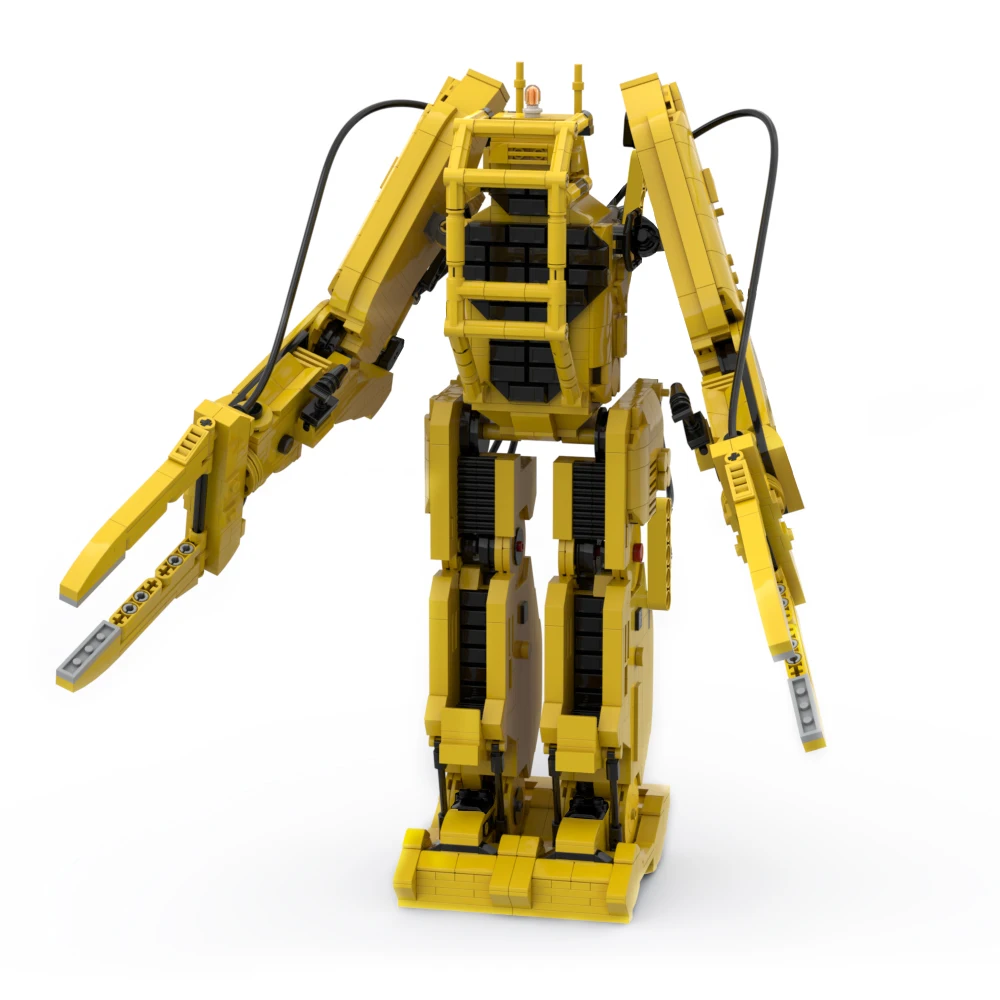 MOC Mecha Série Ripleys Powerloader Robô Blocos de Construção Definido Para Estrangeiros Mecânica Idéia de Ciência de Brinquedo Para Crianças, Presente de Aniversário