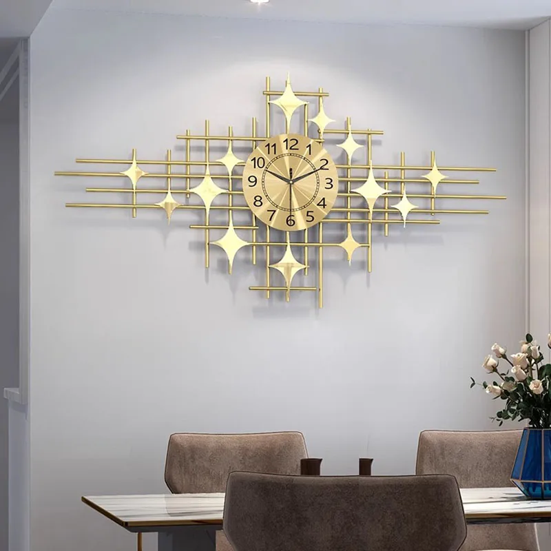 Moda Parede do Xenomorph Assistir em 3d de Grandes dimensões Estética Minimalista da Moda Restaurante Relógio de Parede Luxo Reloj Pared a Decoração Home