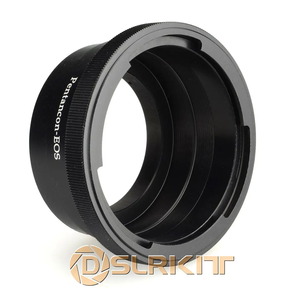 Montagem da lente Anel Adaptador para Pentacon 6/Kiev 60 lente para Canon EOS EF adaptador de montagem 700D 650D 600D 550D 60D 7D