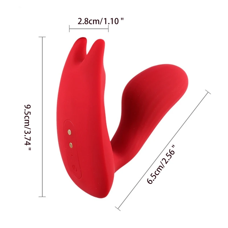 Multi-Velocidade Vibrações Wearable Vibrador APP de Controle Remoto Estimulador Clitoriano Mini Massageador Recarregável os Brinquedos Sexuais E74F