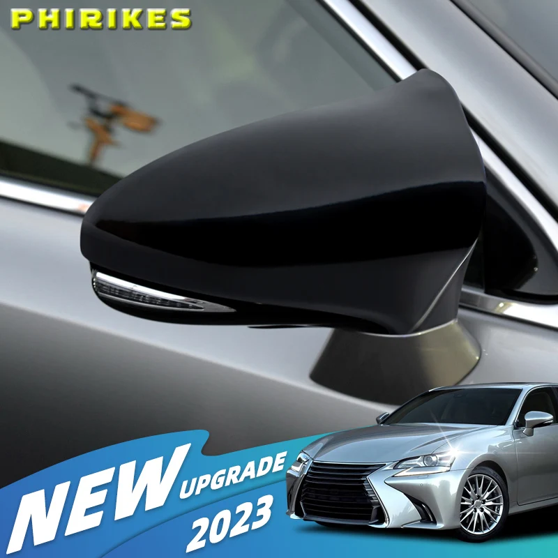 Nova 2x Espelho Retrovisor de Cobertura da Asa do Lado do Espelho Pac para o Lexus LS 2013-2016 M Estilo de Espelho de Vista Traseira Tampa de fecho