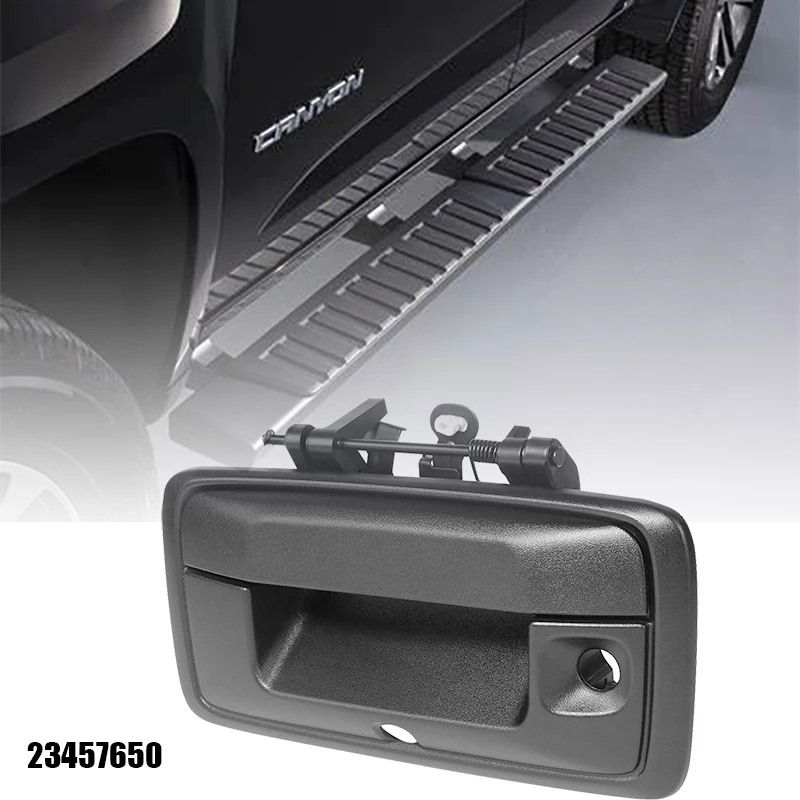 NOVA Alça Traseira Preto c/ Câmera de Furo Liso para 2015-2020 Chevrolet Colorado 23457650 84222820