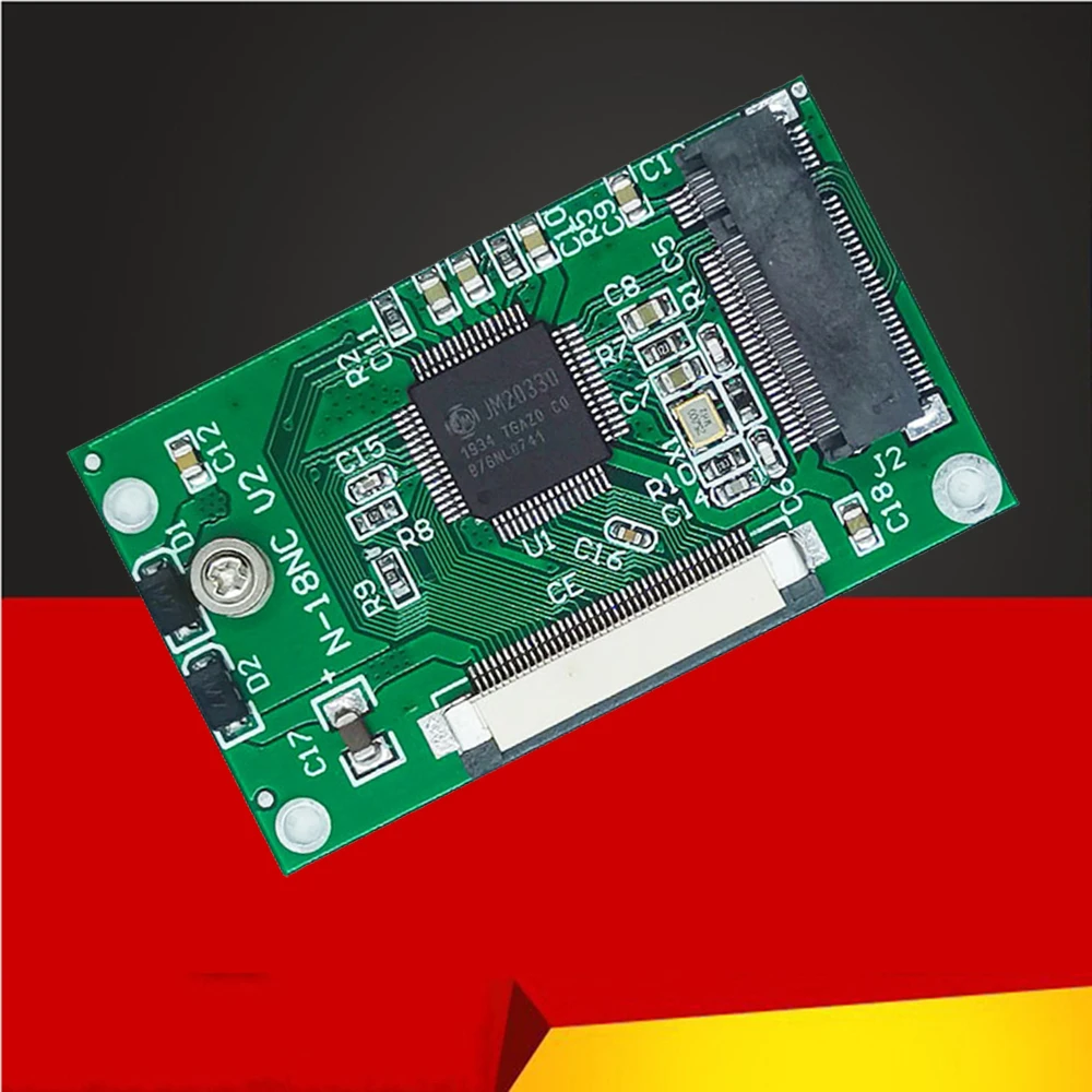 NOVO 2242 M. 2 NGFF SSD de ZIF (CE) Conversor Adaptador M. 2 NGFF SSD DE ZIF (CE) Placa Riser Suporte M. 2 NGFF SATA Chave B 2242 M. 2 SSD