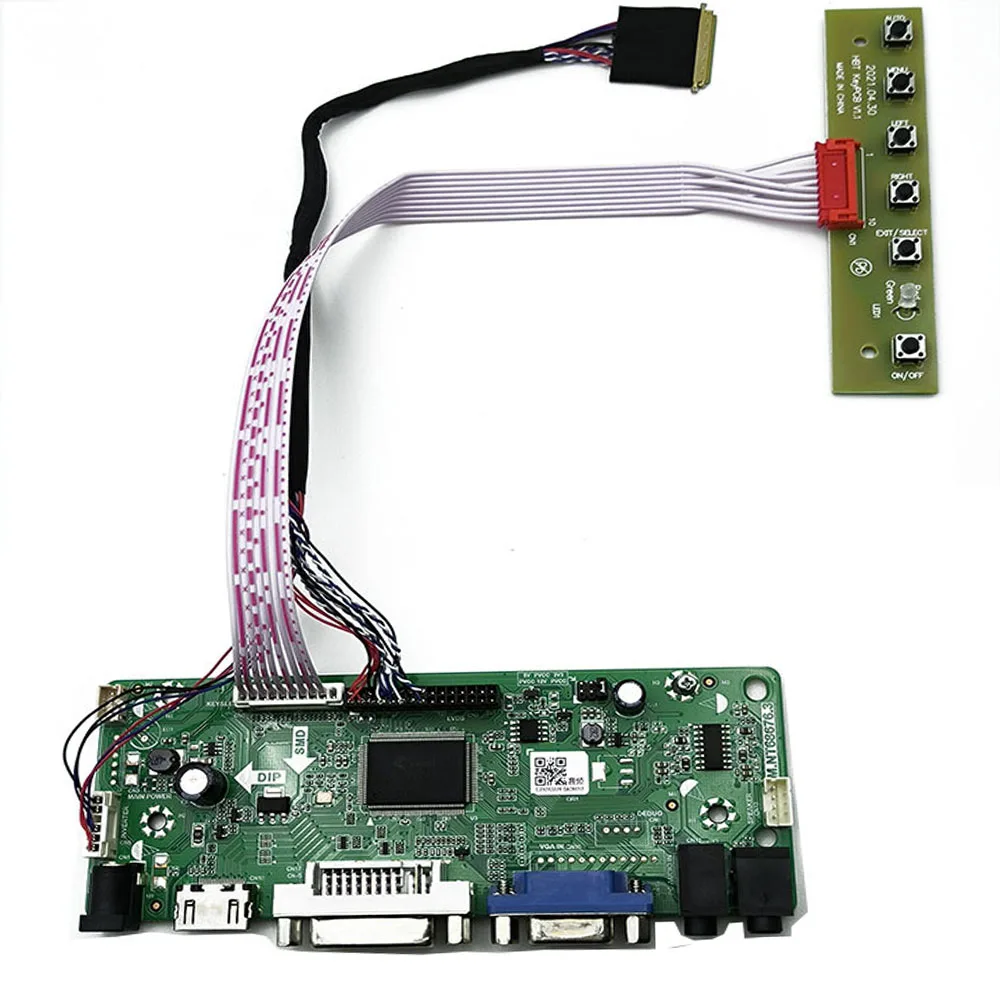 Novo Conselho de Controle de Monitor Kit LTN156AT35 LTN156AT35-T01 HDMI+DVI+VGA Ecrã LCD LED de Controlador de Controlador de Placa de Lvds 40Pins Painel