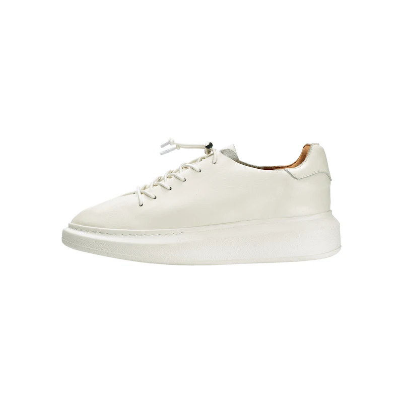 Novo design Elegante de Couro Genuíno Branco Sapatilha feminina Verão Casual Conselho Respirável Sapatos de Desporto 3026