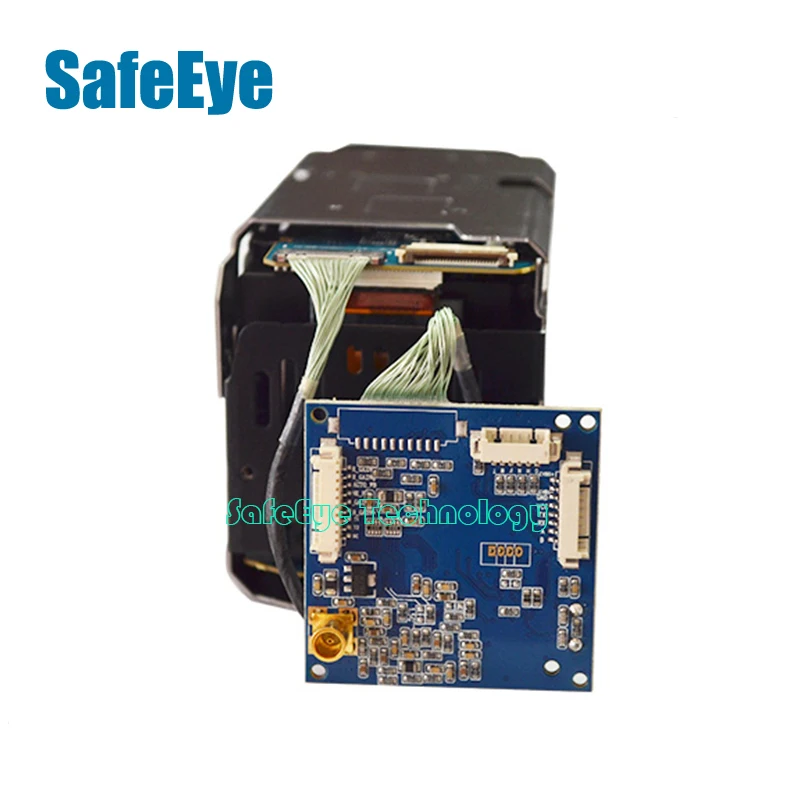 O Envio gratuito de 30x de Zoom SONY FCB-EV7520 CV Bloco Câmera com Mini-SDI, HDMI CVBS de Alimentação da Placa de Controle do SafeEye Tecnologia